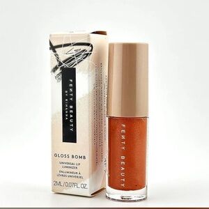 NIB GLOSS BOMB UNIVERSAL LIP LUMINIZER Shade 01 Fenty Glow